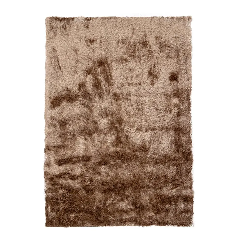 Hochflor Teppich - Glorious Taupe