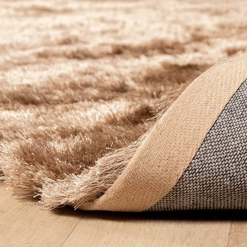 Hochflor Teppich - Glorious Taupe