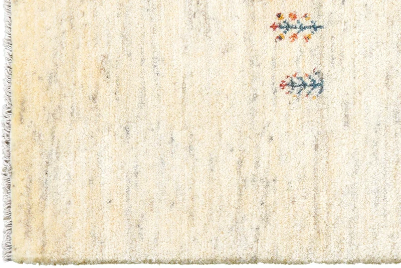 Gabbeh · Handgeknüpft – Beige, 127x84 cm