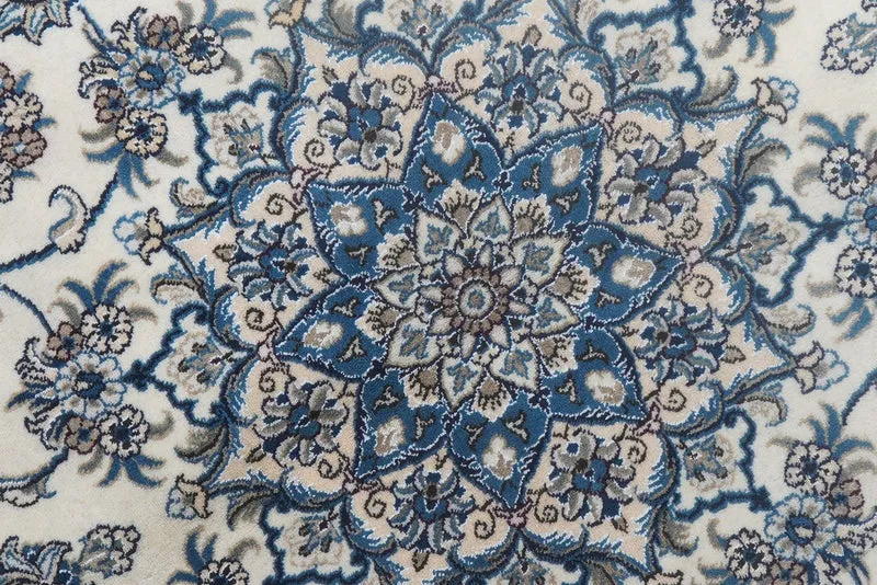 Nain 12La · Handgeknüpft – Beige, 198x198 cm