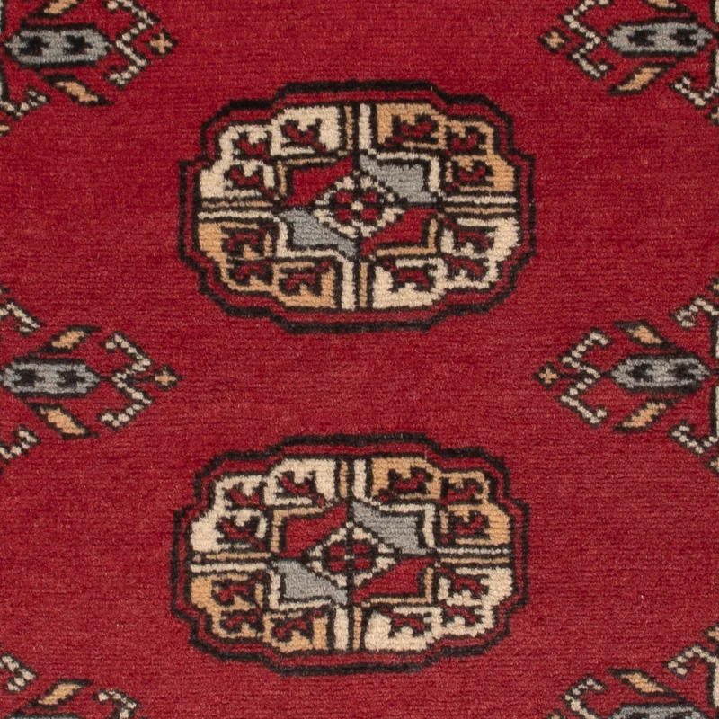 Pakistan Teppich 63x90cm - Orientteppich - rot