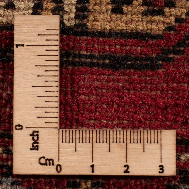 Pakistan Teppich 63x90cm - Orientteppich - rot