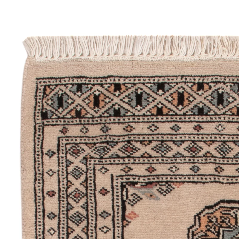 Pakistan Teppich 60x90cm - Orientteppich - creme