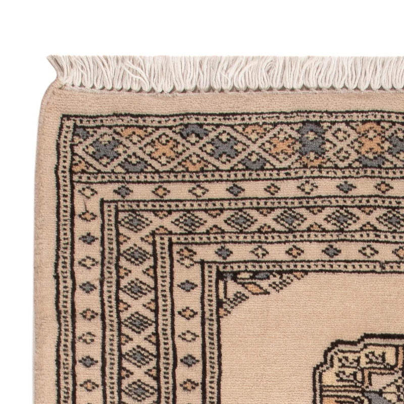 Pakistan Teppich 60x93cm - Orientteppich - creme