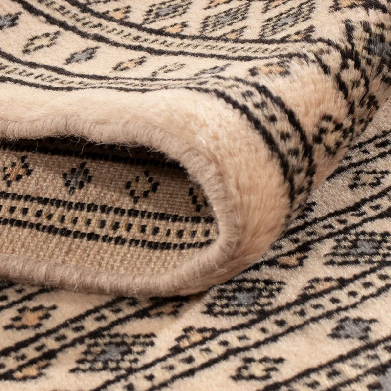 Pakistan Teppich 60x93cm - Orientteppich - creme