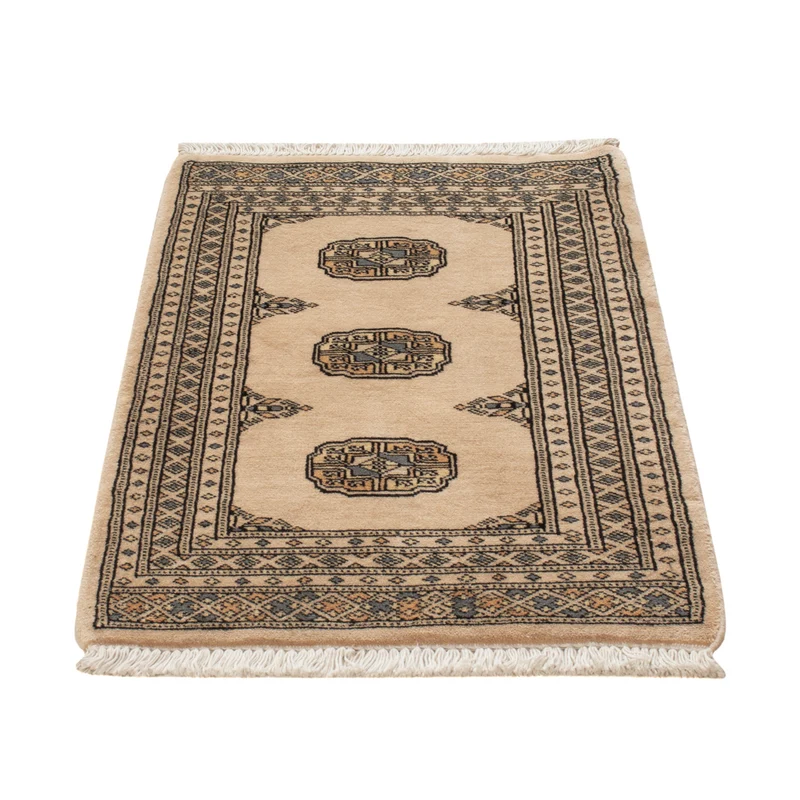 Pakistan Teppich 60x93cm - Orientteppich - creme