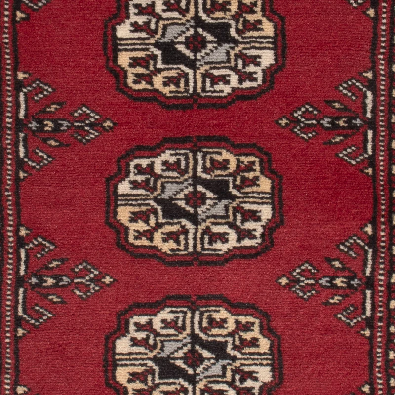 Pakistan Teppich 62x92cm - Orientteppich - rot