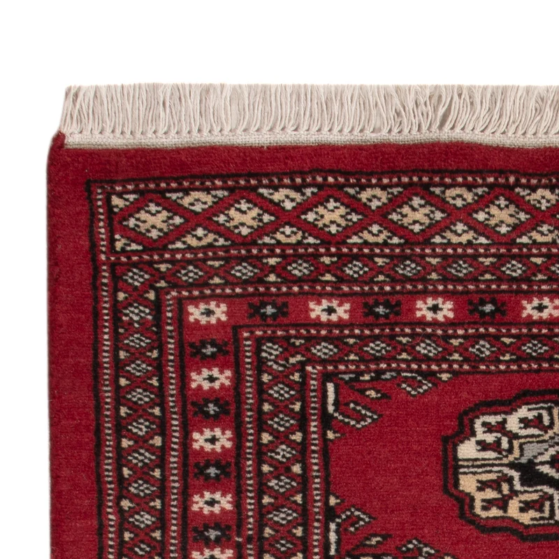 Pakistan Teppich 62x92cm - Orientteppich - rot