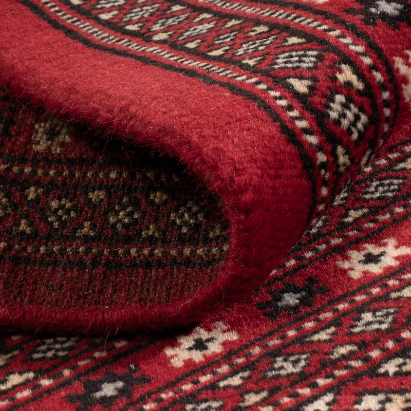 Pakistan Teppich 62x92cm - Orientteppich - rot