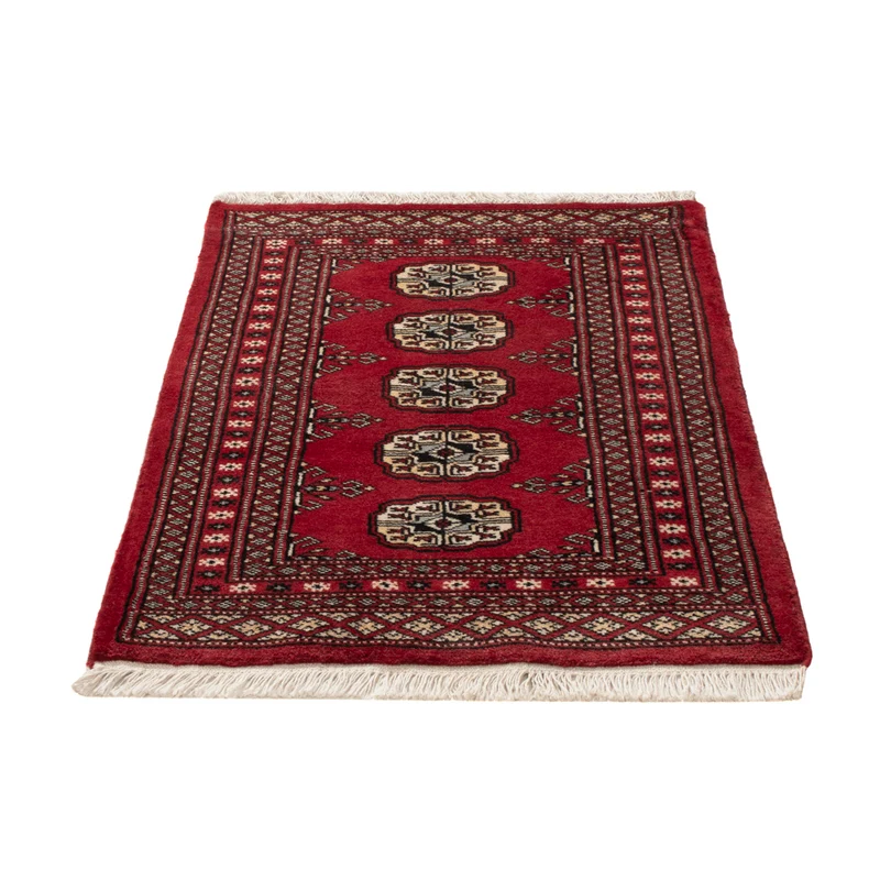 Pakistan Teppich 62x92cm - Orientteppich - rot