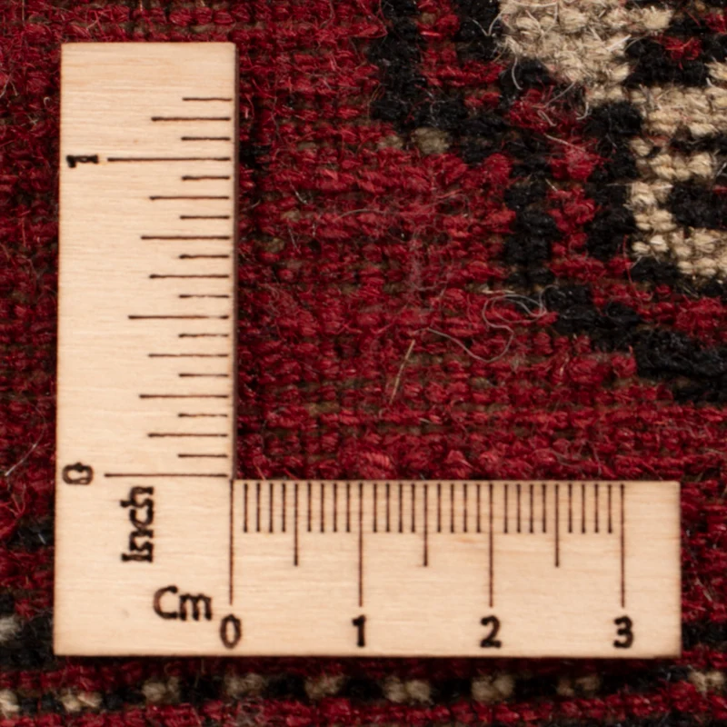 Pakistan Teppich 62x92cm - Orientteppich - rot