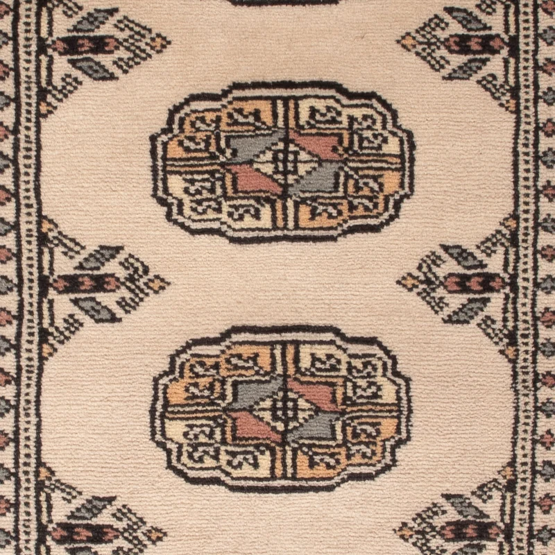 Pakistan Teppich 62x94cm - Orientteppich - creme