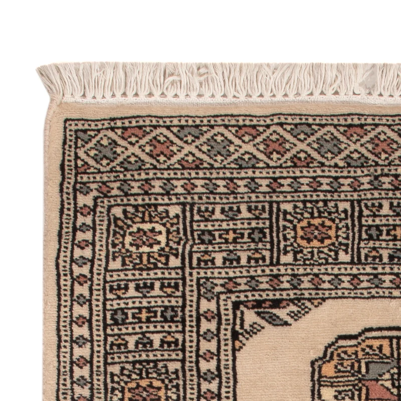 Pakistan Teppich 62x94cm - Orientteppich - creme