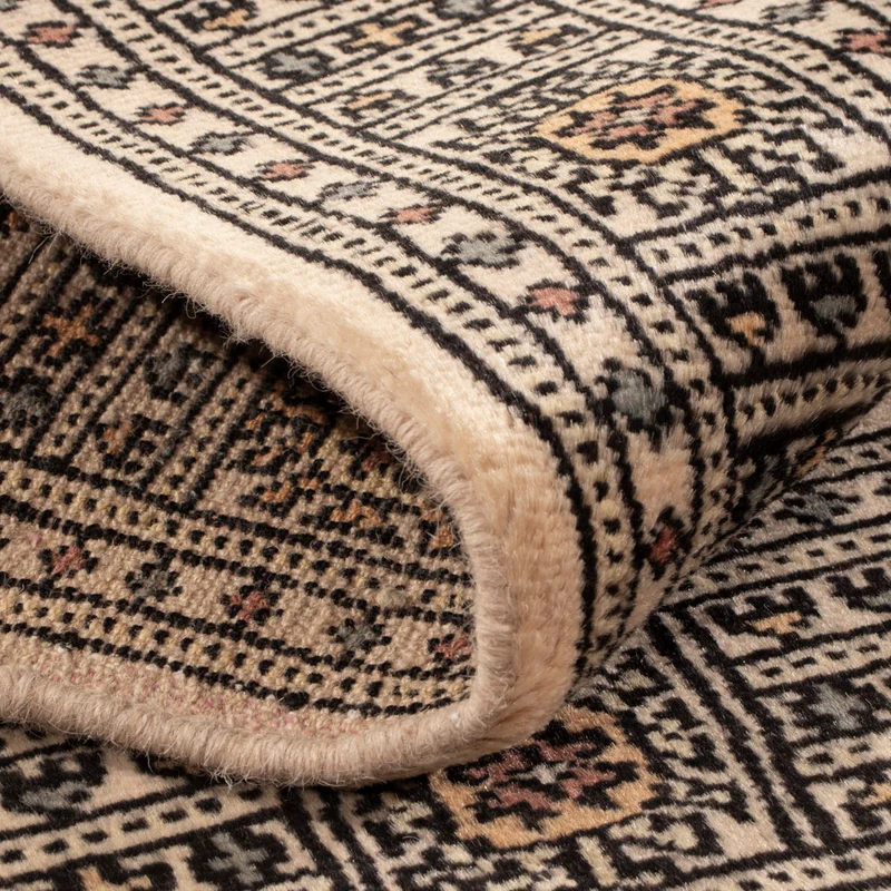Pakistan Teppich 62x94cm - Orientteppich - creme