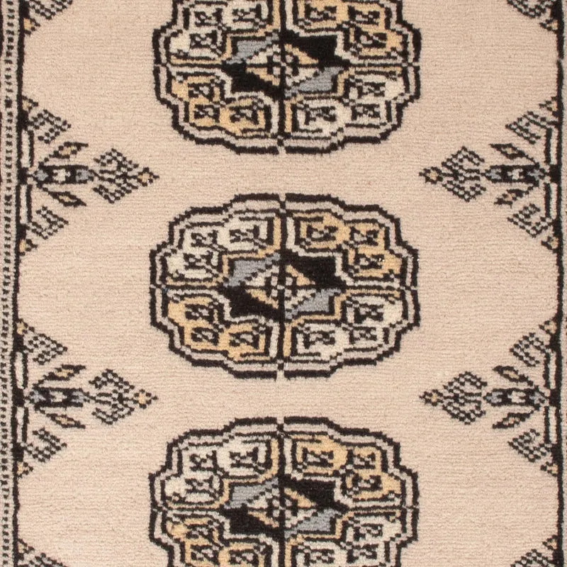 Pakistan Teppich 62x90cm - Orientteppich - creme