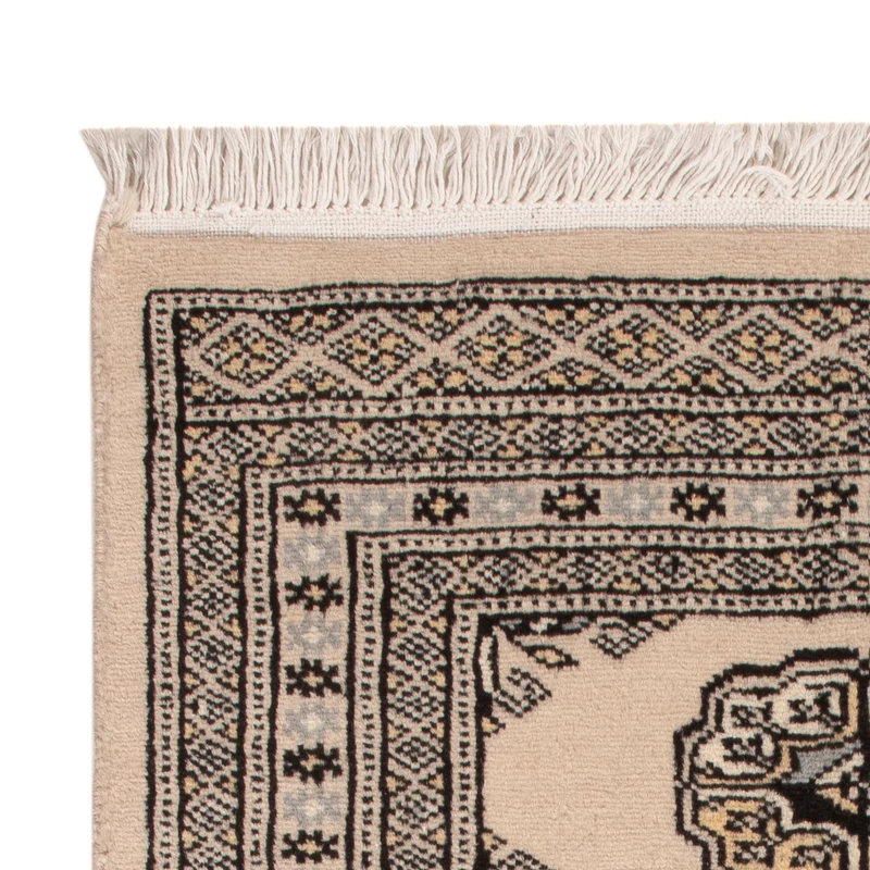 Pakistan Teppich 62x90cm - Orientteppich - creme