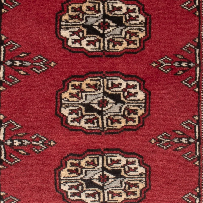 Pakistan Teppich 60x91cm - Orientteppich - rot