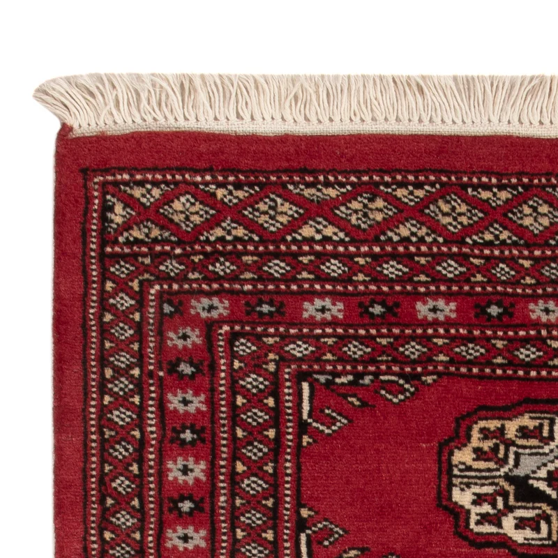 Pakistan Teppich 60x91cm - Orientteppich - rot