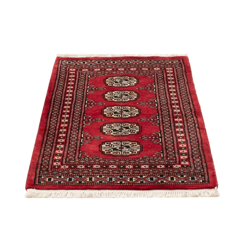 Pakistan Teppich 61x92cm - Orientteppich - rot