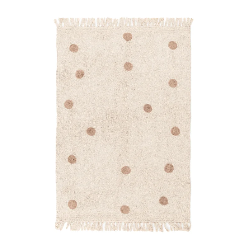 Teppich Kinderzimmer - Lou Dots Taupe