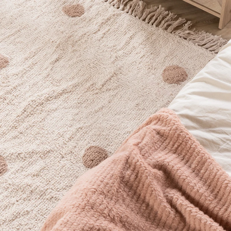 Teppich Kinderzimmer - Lou Dots Taupe