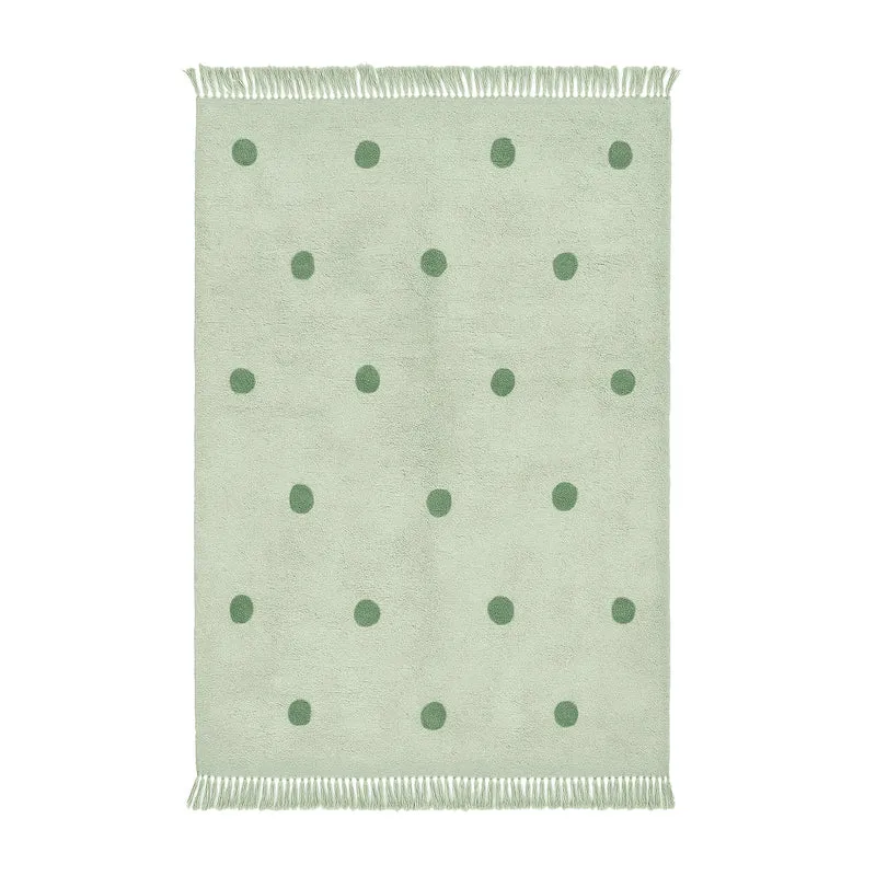 Teppich Kinderzimmer - Lou Dots Grün