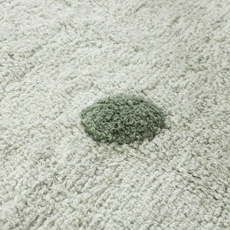Teppich Kinderzimmer - Lou Dots Grün