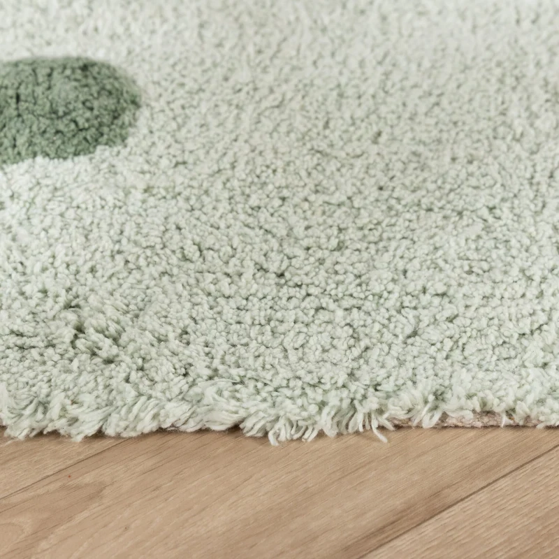 Teppich Kinderzimmer - Lou Dots Grün