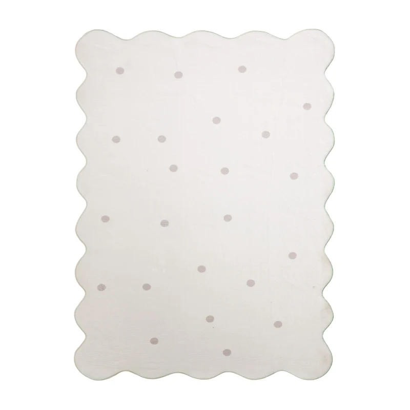 Teppich Kinderzimmer - Cloudy Dots Weiß