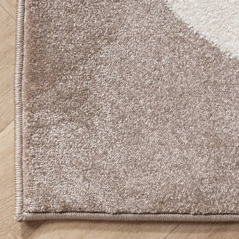 Teppich Kinderzimmer - Bowie Autobahn Taupe