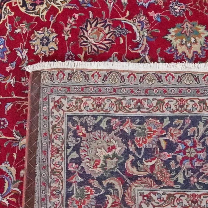 Tabriz Old · Handgeknüpft – Rot, 392x295 cm