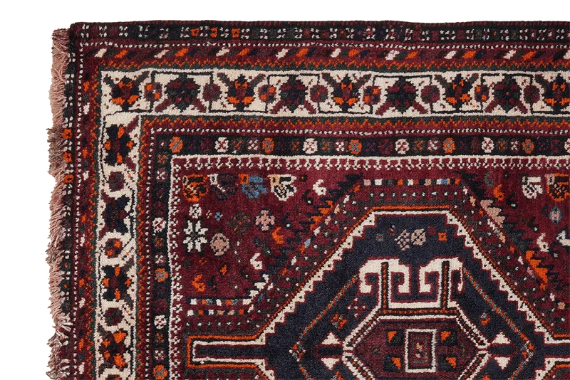 Shiraz · Handgeknüpft – Rot, 153x101 cm