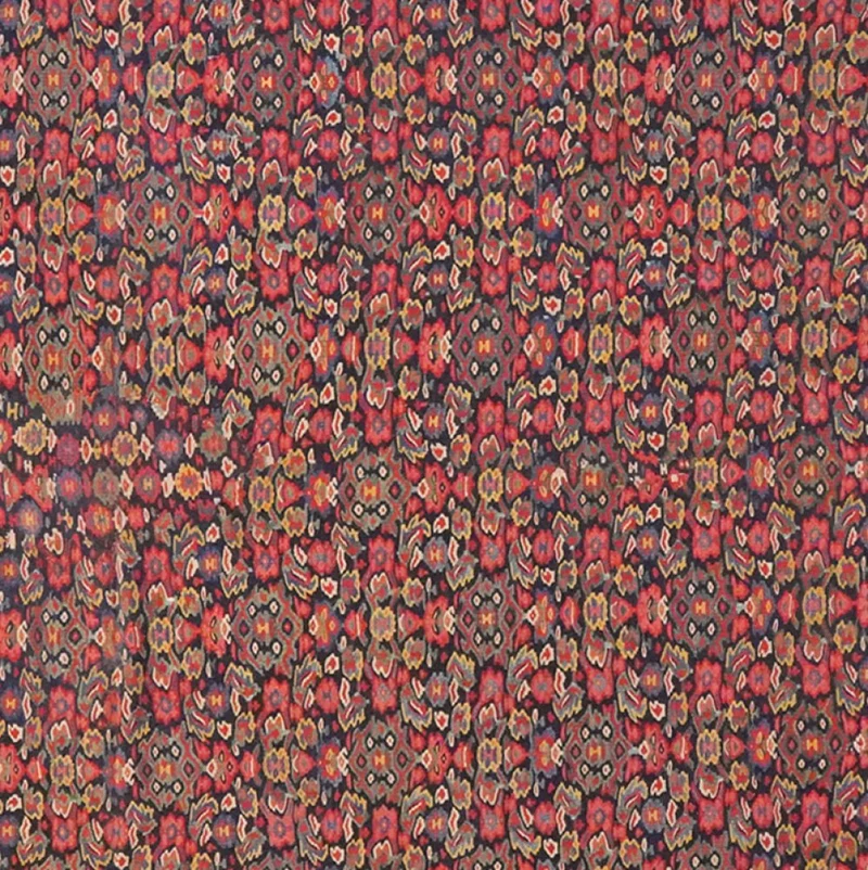 Kelim Bidjar · Handgewebt – Blau, 498x184 cm