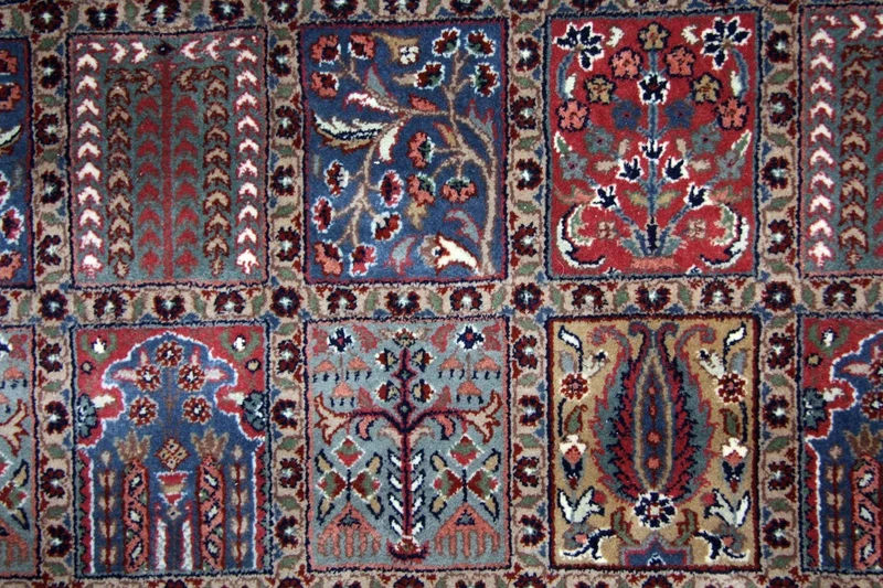 Perserteppich - Nomadic 198 x 301 cm - blau
