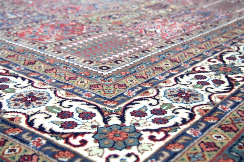 Perserteppich - Nomadic 198 x 301 cm - blau
