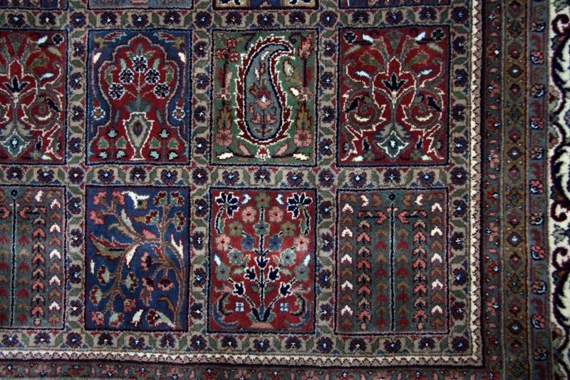 Orientteppich - Bidjar - Indus 199 x 296 cm - blau