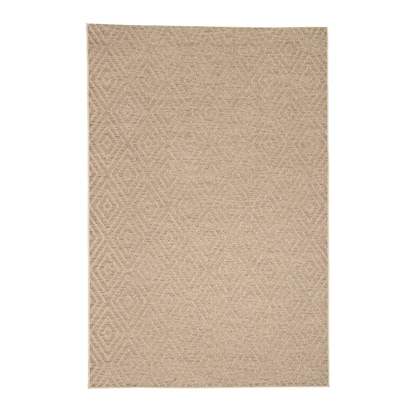 In- & Outdoor Jute Teppich - Fora Tile Natural