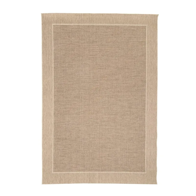 In- & Outdoor Jute Teppich - Fora Edge Natural