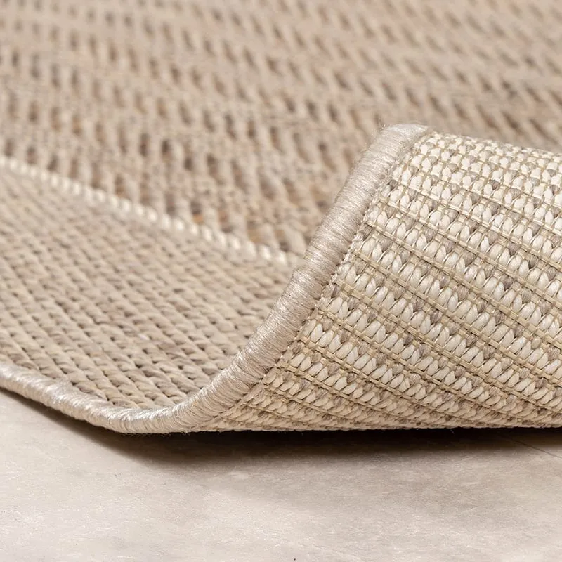 In- & Outdoor Jute Teppich - Fora Edge Natural
