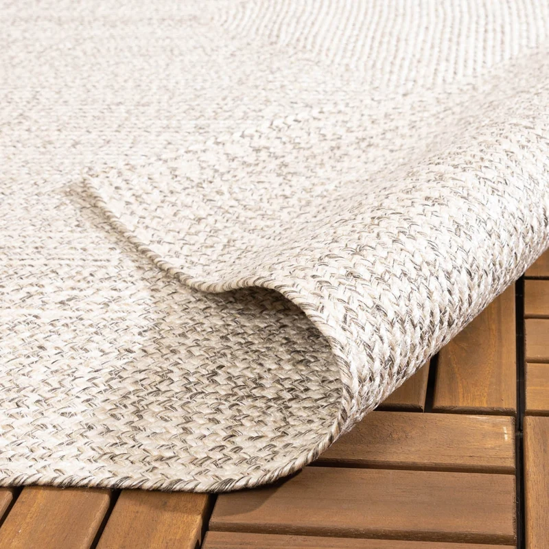 In- & Outdoor Jute Teppich - Bali Weiß