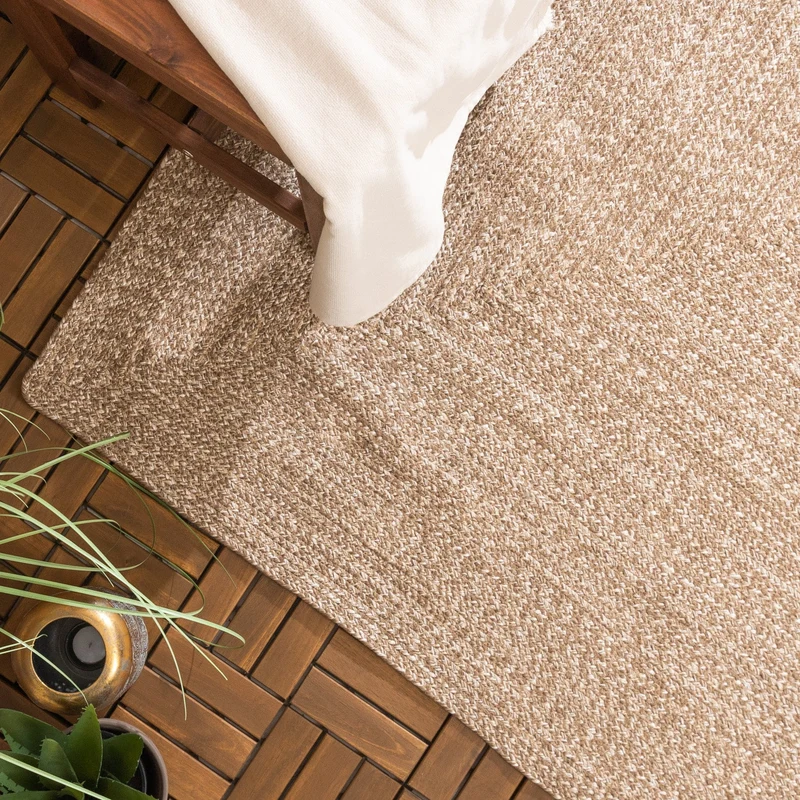 In- & Outdoor Jute Teppich - Bali Braun