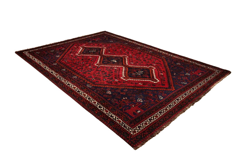 Gashgai · Handgeknüpft – Rot, 295x205 cm