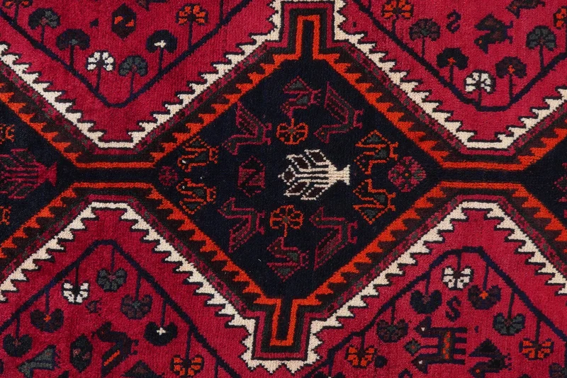 Gashgai · Handgeknüpft – Rot, 295x205 cm