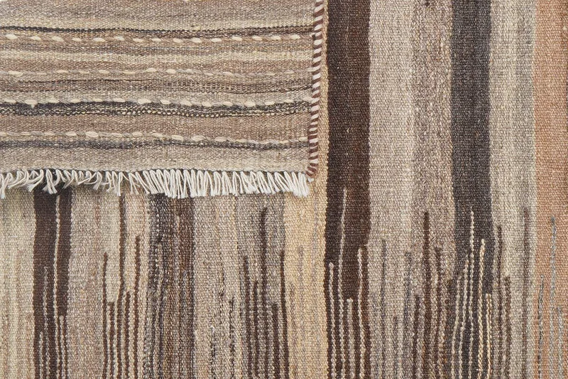 Kelim Gashgai · Handgewebt – Braun, 157x108 cm