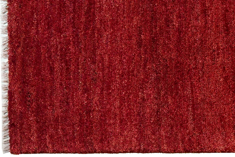 Gabbeh · Handgeknüpft – Rot, 222x82 cm