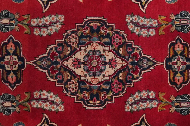Kashan · Handgeknüpft – Rot, 127x66 cm