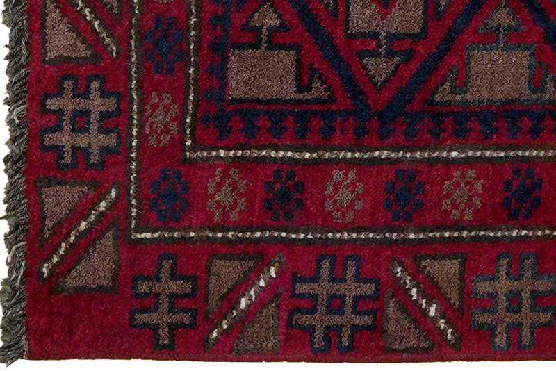 Belutch · Handgeknüpft – Bunt, 94x57 cm