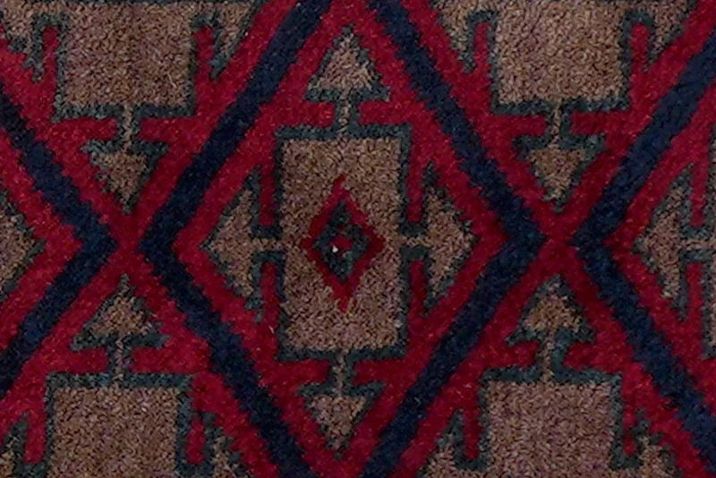 Belutch · Handgeknüpft – Bunt, 94x57 cm
