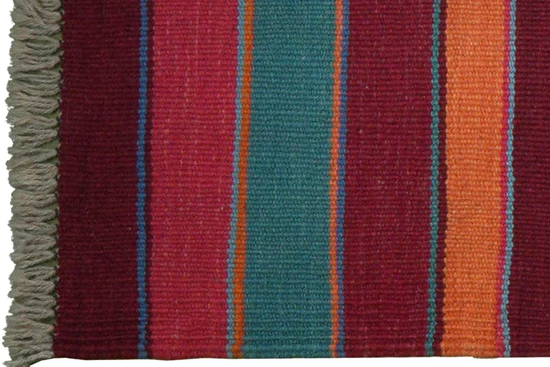 Kelim Gashgai · Handgewebt – Bunt, 213x62 cm
