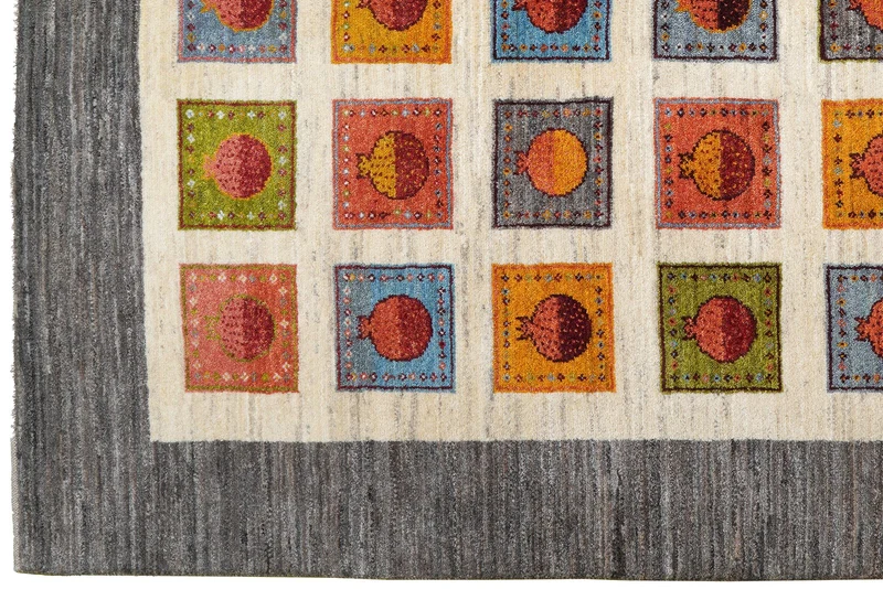 Rizbaf · Handgeknüpft – Beige, 239x170 cm